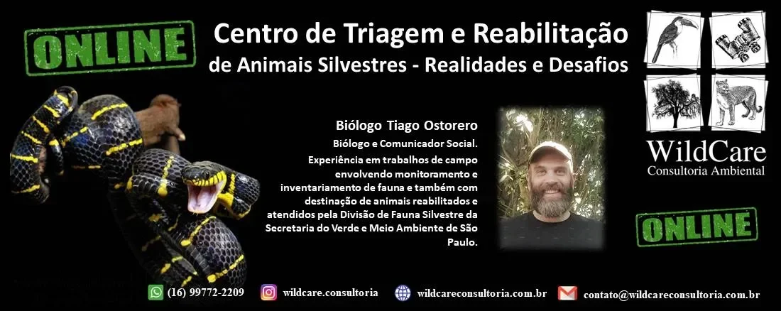 Centro de Triagem e Reabilitação de Animais Silvestres – Realidades e Desafios